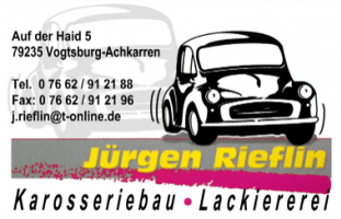 Jürgen Rieflin Karosseriebau + Lackiererei